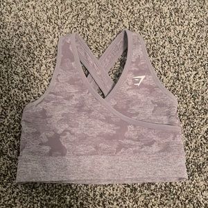 Gymshark Camo Sports Bra